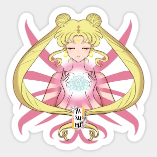 Moon Crystal Power Sticker